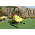 Top selling Poly Rattan Double Swing Chair or Hammock For Outdoor Garden